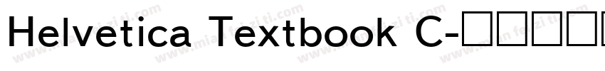Helvetica Textbook C字体转换